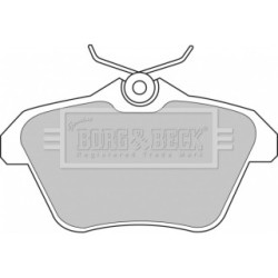 Brake Pad Set BORG & BECK BBP1699 OE Ref 71712910