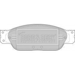 Brake Pad Set BORG & BECK BBP1704 OE Ref XR810210