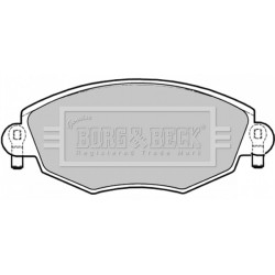 Brake Pad Set BORG & BECK BBP1706 OE Ref 1126718