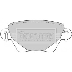 Brake Pad Set BORG & BECK BBP1707 OE Ref 1126719