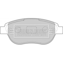 Brake Pad Set BORG & BECK BBP1715 OE Ref 425250