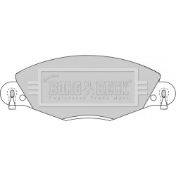 Brake Pad Set BORG & BECK BBP1723 OE Ref 4252.49