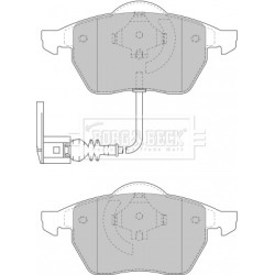 Brake Pad Set BORG & BECK BBP1734 OE Ref 1J0615106AD