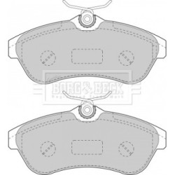 Brake Pad Set BORG & BECK BBP1735 OE Ref 4252.37 BORG & BECK