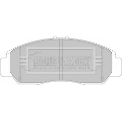 Brake Pad Set BORG & BECK BBP1741 OE Ref 06450S7AE00