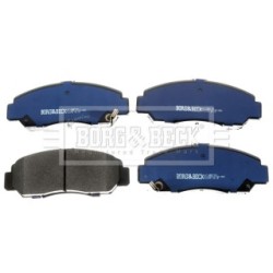 Brake Pad Set BORG & BECK BBP1741 OE Ref 06450S7AE00 BORG & BECK