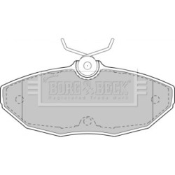 Brake Pad Set BORG & BECK BBP1743 OE Ref XW4Z2200AA