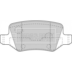 Brake Pad Set BORG & BECK BBP1753 OE Ref 1694200420