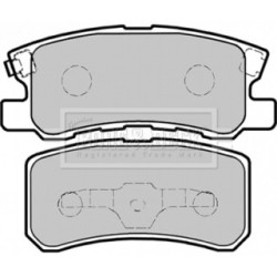 Brake Pad Set BORG & BECK BBP1758 OE Ref 68028671AA
