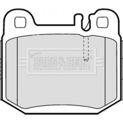 Brake Pad Set BORG & BECK BBP1799 OE Ref 1634200920