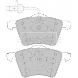 Brake Pad Set BORG & BECK BBP1800 OE Ref 1201124