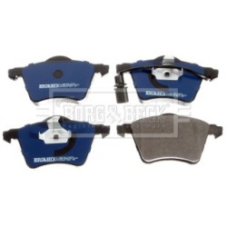 Brake Pad Set BORG & BECK BBP1800 OE Ref 1201124 BORG & BECK