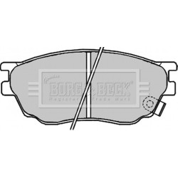 Brake Pad Set BORG & BECK BBP1814 OE Ref GJY3323ZB