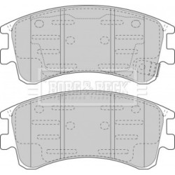 Brake Pad Set BORG & BECK BBP1815 OE Ref G2YS3323Z