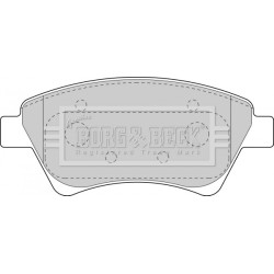 Brake Pad Set BORG & BECK BBP1821 OE Ref 410608713R