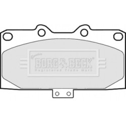 Brake Pad Set BORG & BECK BBP1832 OE Ref 4106030P91