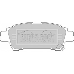 Brake Pad Set BORG & BECK BBP1838 OE Ref 0446628030