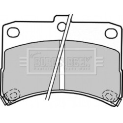 Brake Pad Set BORG & BECK BBP1847 OE Ref 0449197202