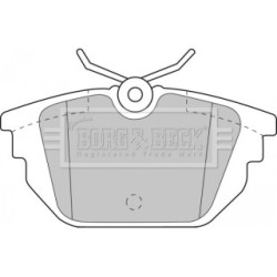 Brake Pad Set BORG & BECK BBP1867 OE Ref 77362354