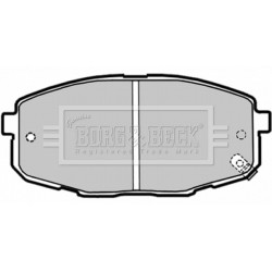 Brake Pad Set BORG & BECK BBP1868 OE Ref 581011HA10