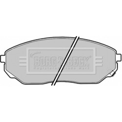 Brake Pad Set BORG & BECK BBP1874 OE Ref 581013EE00