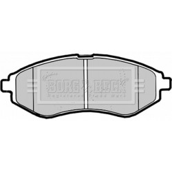 Brake Pad Set BORG & BECK BBP1879 OE Ref 96534653