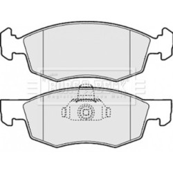 Brake Pad Set BORG & BECK BBP1886 OE Ref 77362205