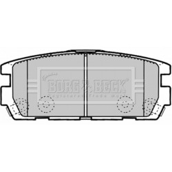 Brake Pad Set BORG & BECK BBP1893 OE Ref 58302H1A10