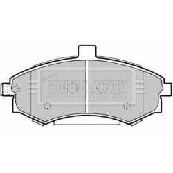 Brake Pad Set BORG & BECK BBP1896 OE Ref 5810117A10
