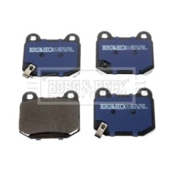 Brake Pad Set BORG & BECK BBP1907 OE Ref MR407391 BORG & BECK
