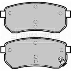Brake Pad Set BORG & BECK BBP1932 OE Ref 5830207A10