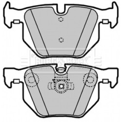 Brake Pad Set BORG & BECK BBP1937 OE Ref 34216769105