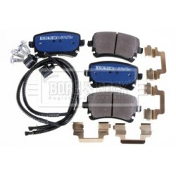 Brake Pad Set BORG & BECK BBP1939 OE Ref 3D0 698 451 A BORG & BECK