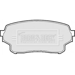 Brake Pad Set BORG & BECK BBP1953 OE Ref 5520050J02
