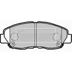 Brake Pad Set BORG & BECK BBP1962 OE Ref 06450S5DA01
