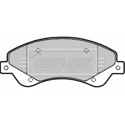 Brake Pad Set BORG & BECK BBP1965 OE Ref 1433954