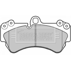 Brake Pad Set BORG & BECK BBP1973 OE Ref 7L0698151B