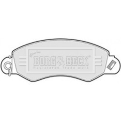 Brake Pad Set BORG & BECK BBP1976 OE Ref 545990001