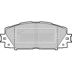 Brake Pad Set BORG & BECK BBP1987 OE Ref 04465-52200