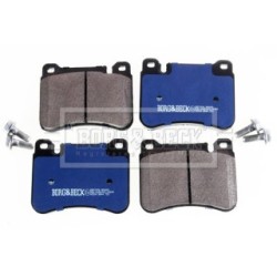 Brake Pad Set BORG & BECK BBP1998 OE Ref A0044205120 BORG & BECK