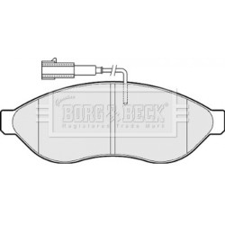Brake Pad Set BORG & BECK BBP2001 OE Ref 425356