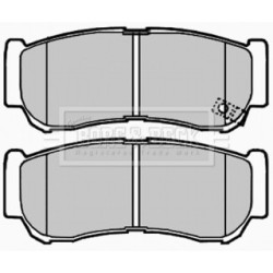 Brake Pad Set BORG & BECK BBP2007 OE Ref 583022BA00