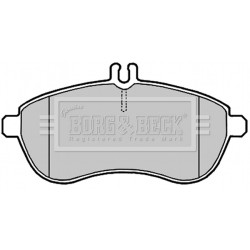 Brake Pad Set BORG & BECK BBP2008 OE Ref 0054200920