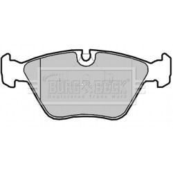 Brake Pad Set BORG & BECK BBP2014 OE Ref 34 11 2 229 935
