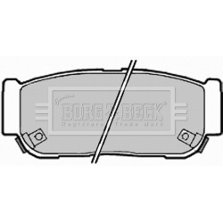 Brake Pad Set BORG & BECK BBP2018 OE Ref 48413091A1