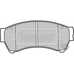 Brake Pad Set BORG & BECK BBP2027 OE Ref GPYB3323ZD