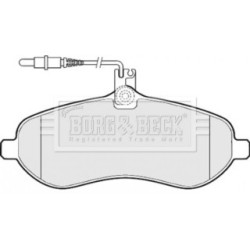 Brake Pad Set BORG & BECK BBP2030 OE Ref 77364512