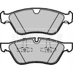 Brake Pad Set BORG & BECK BBP2033 OE Ref 1644200820
