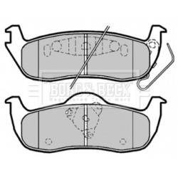Brake Pad Set BORG & BECK BBP2039 OE Ref 5080871AB