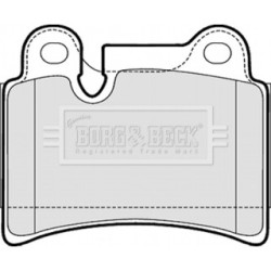 Brake Pad Set BORG & BECK BBP2053 OE Ref 7L6 698 451 B